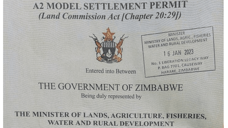 land settlement permit